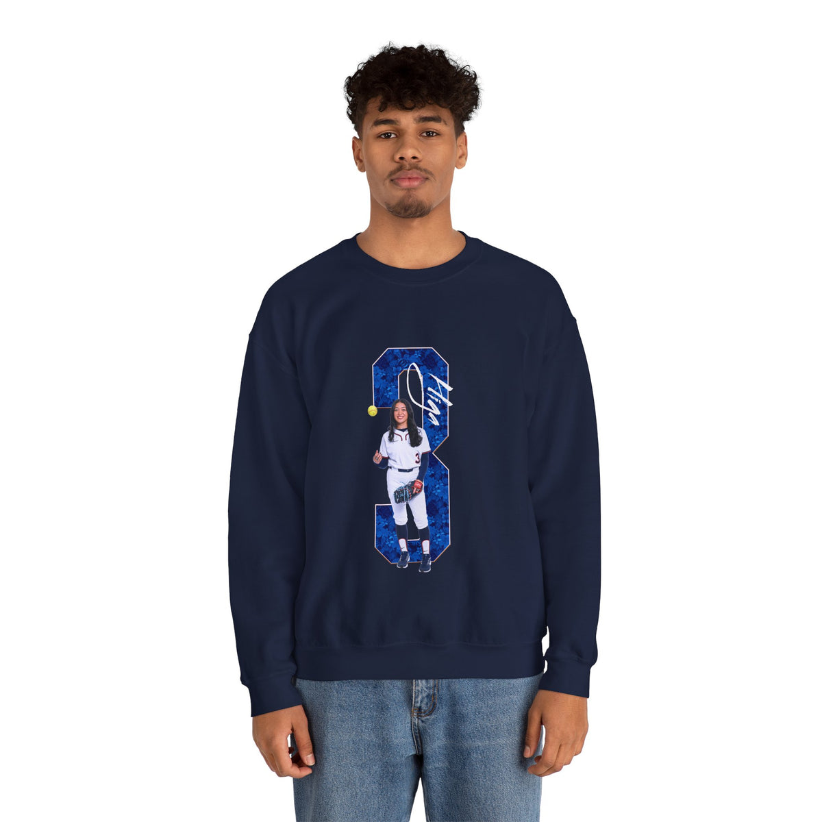 Kaiea Higa Player Icon Number Crewneck Sweatshirt