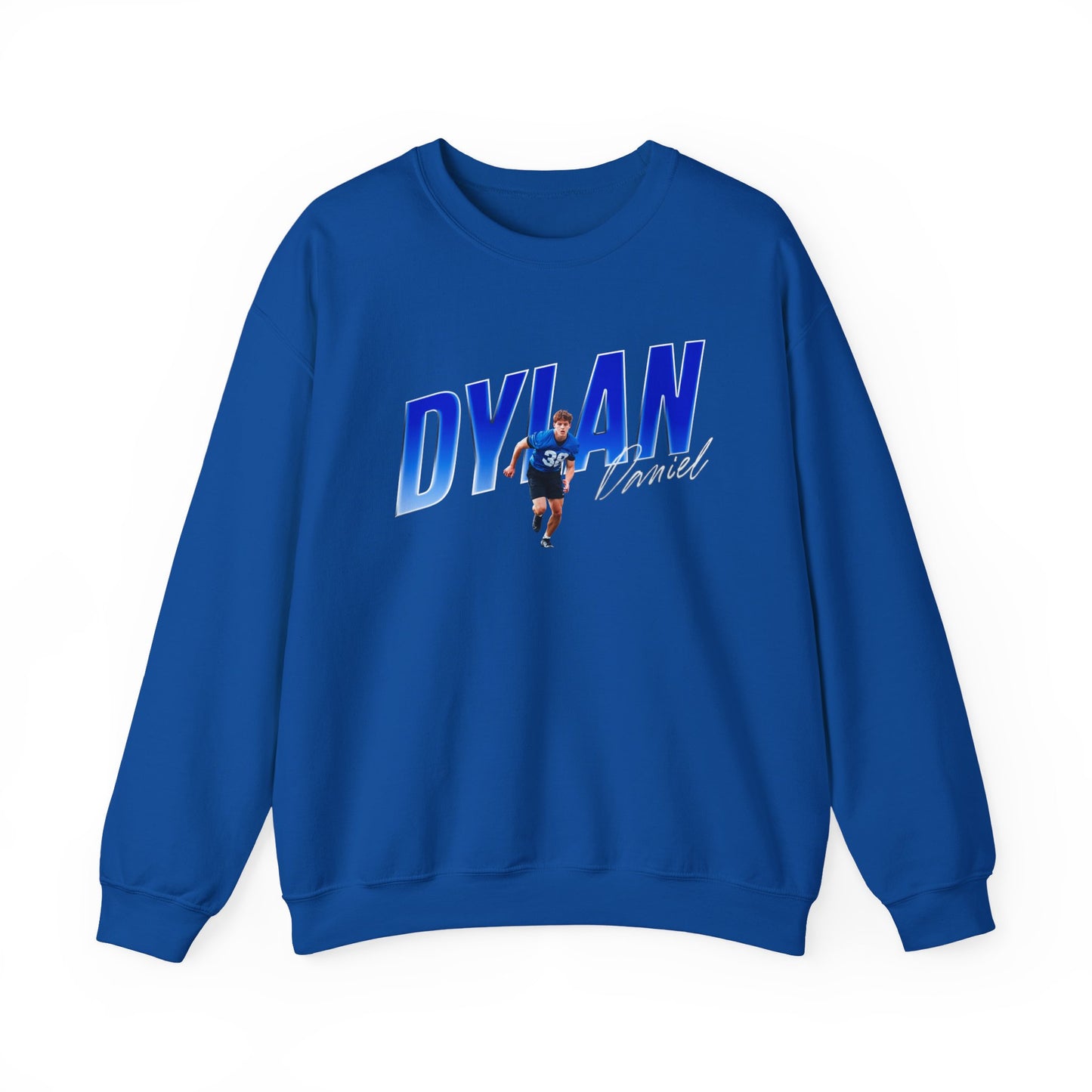 Dylan Cleary Cursive Combo Colored Crewneck Sweatshirt