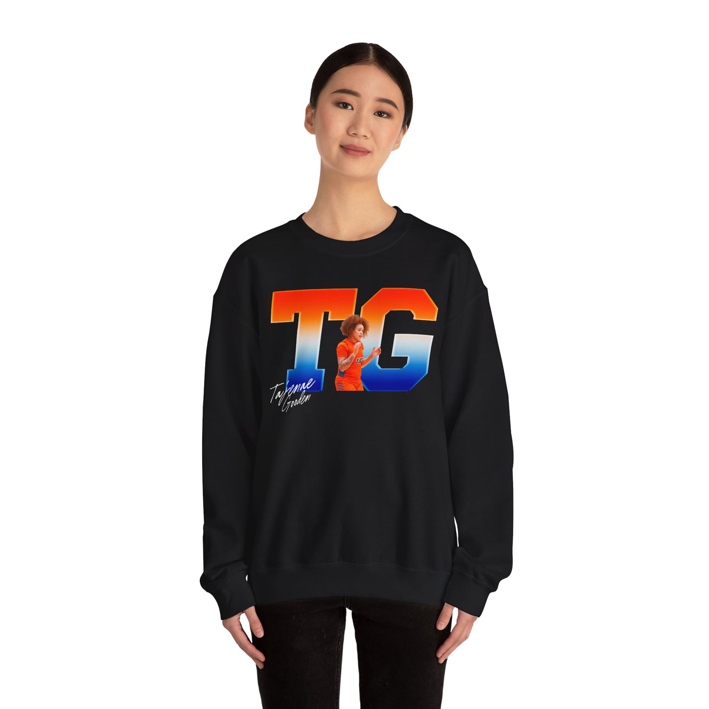Tajenae Gooden Big Initials Crewneck Sweatshirt