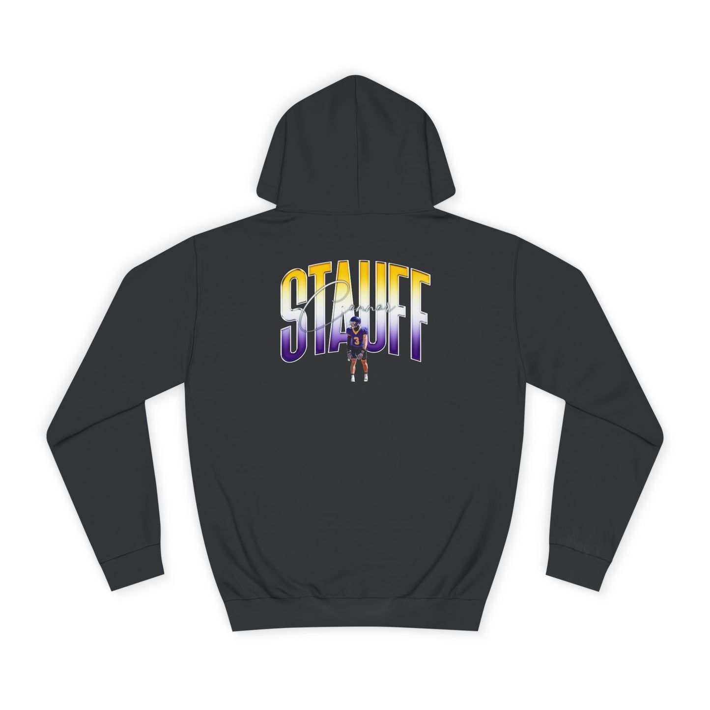 Connor Stauff Big Initials Colored Premium Hoodie