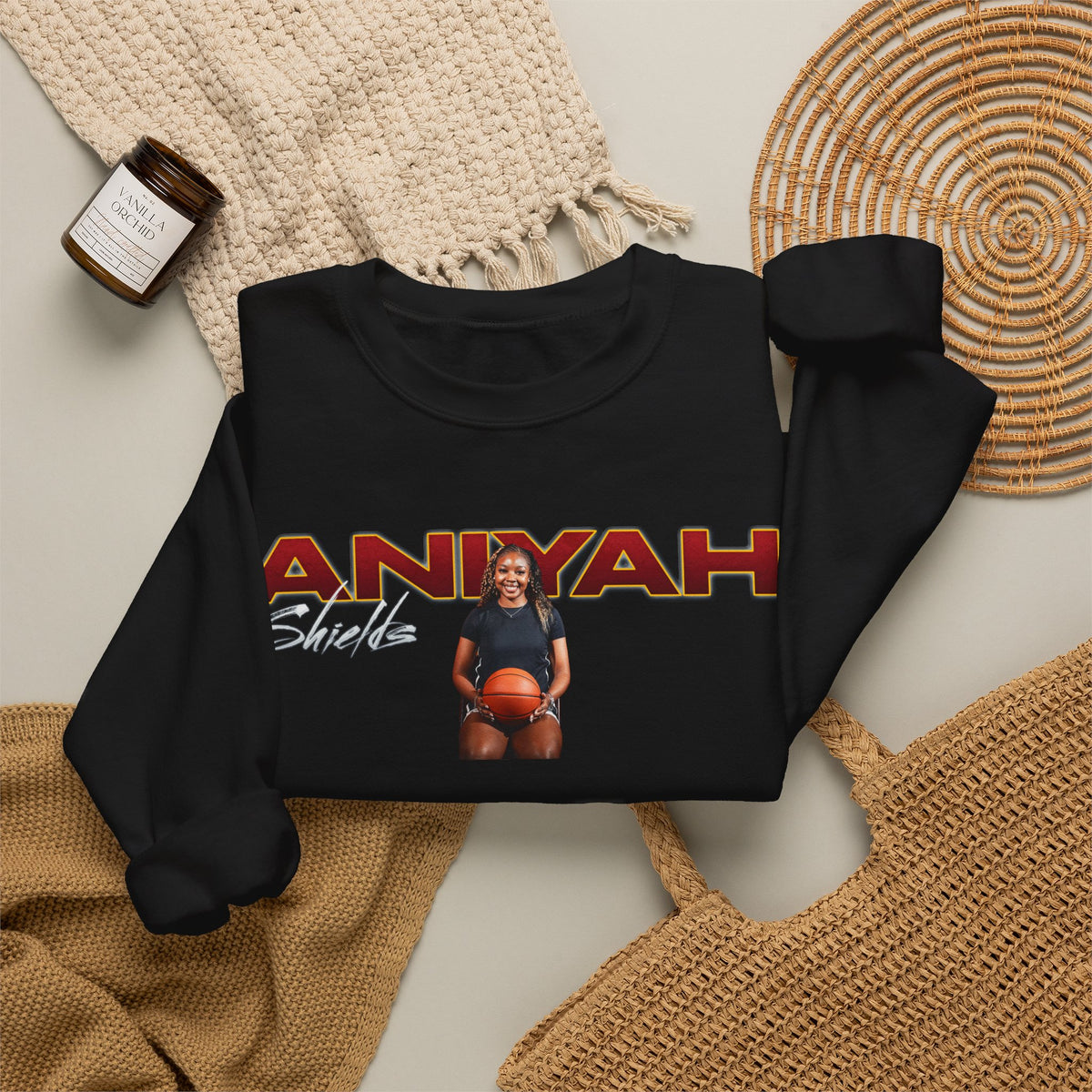 Aniyah Shields Star Player Crewneck Sweatshirt