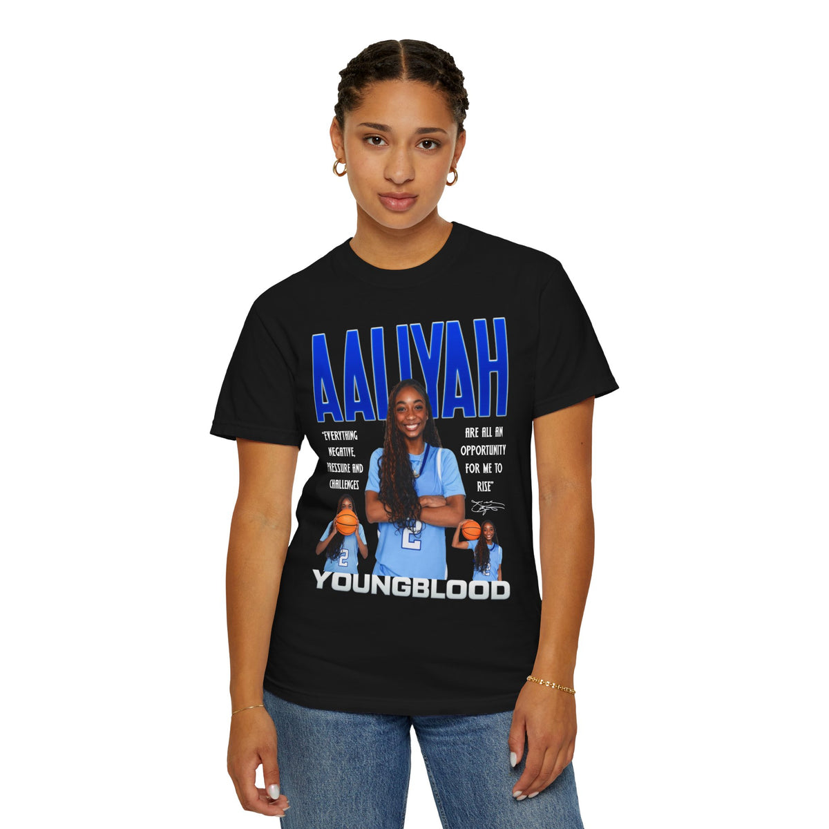 Aaliyah Youngblood Featured Quote Premium Tee