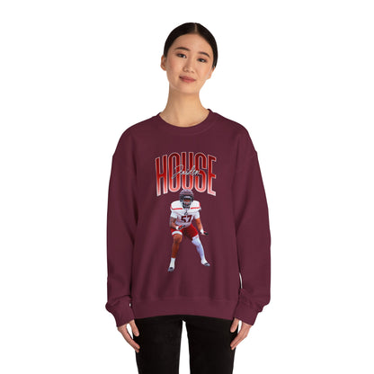 Jaiden House Big Last Name Crewneck Sweatshirt