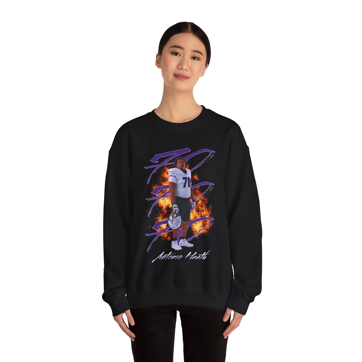 Antonio Heath Crewneck Sweatshirt