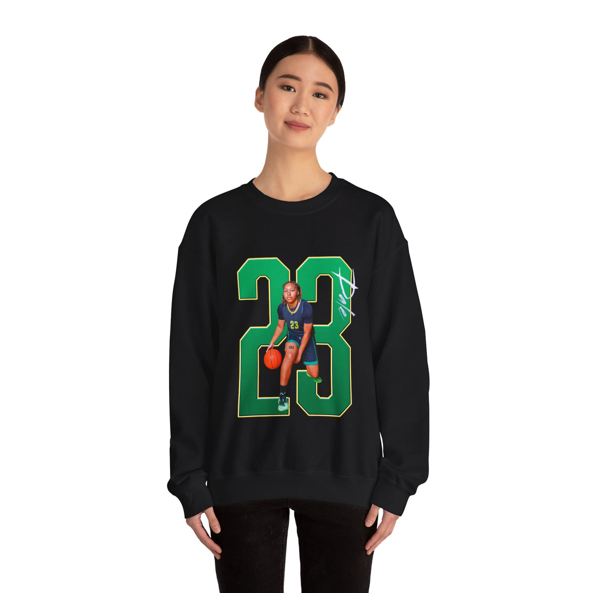 Trinity Dale Player Icon Number Crewneck Sweatshirt