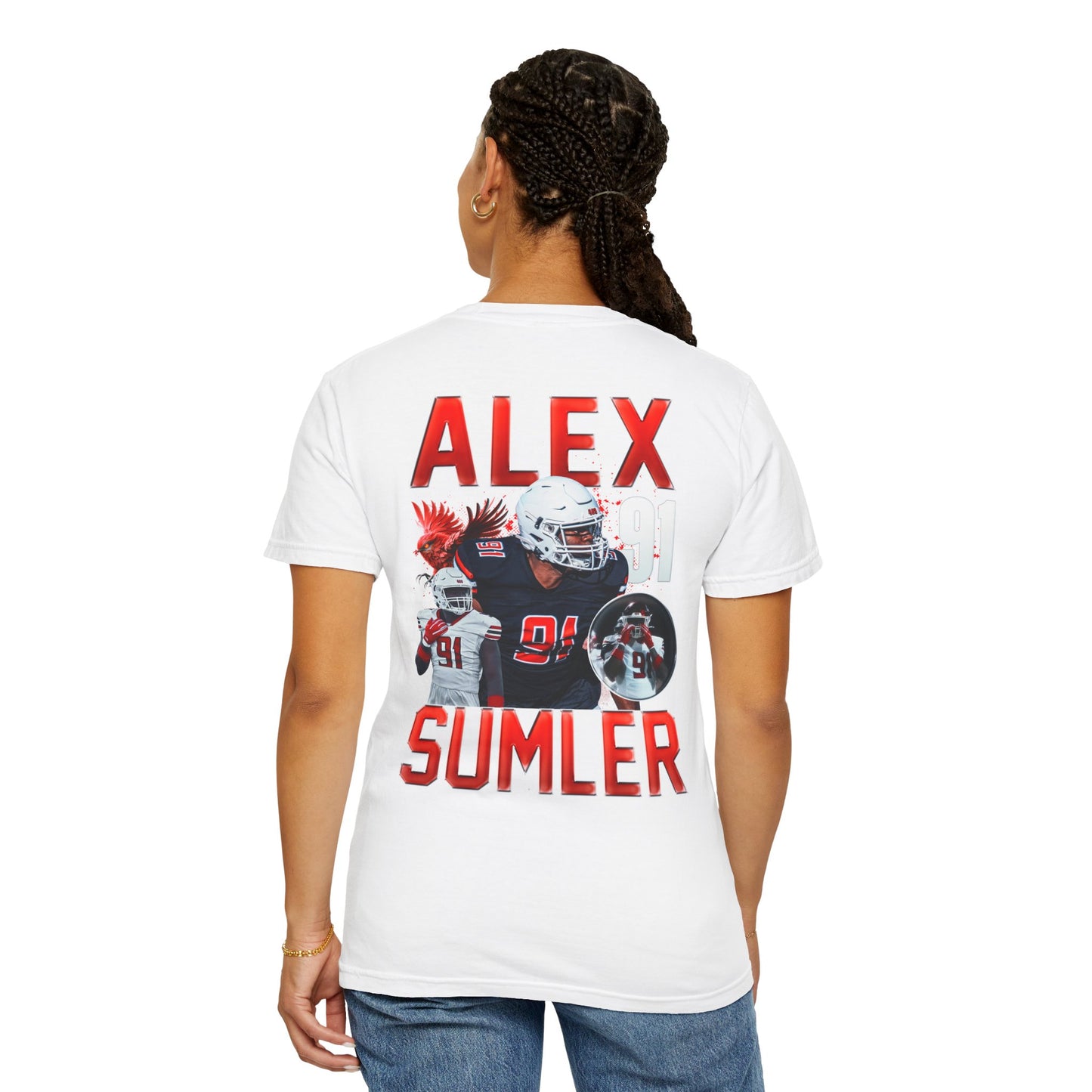 Alex Sumler Logo Front & Back Premium Tee