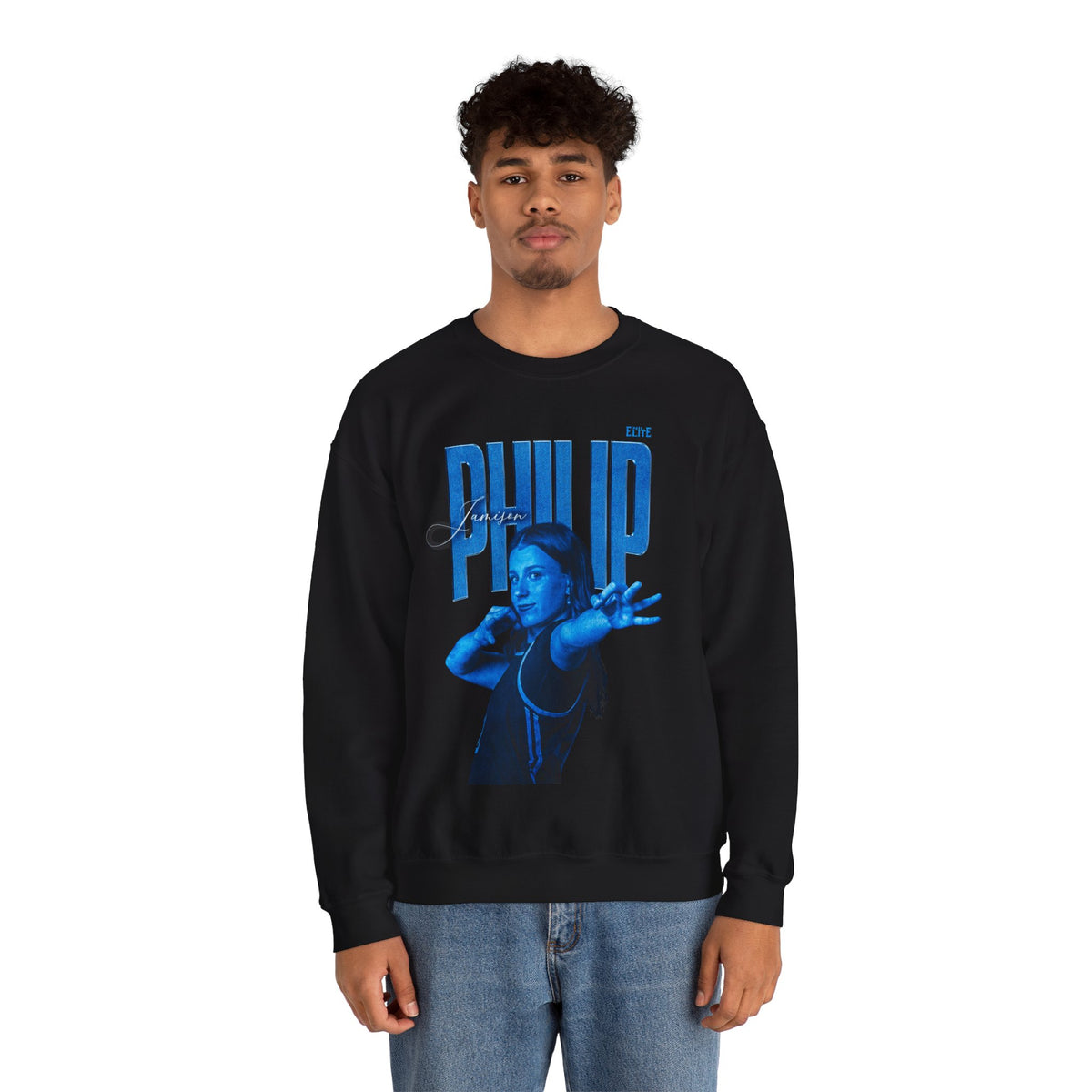 Jamison Philip Faded Glory Crewneck Sweatshirt