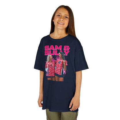 Sam & Sully Pink Kids Tee