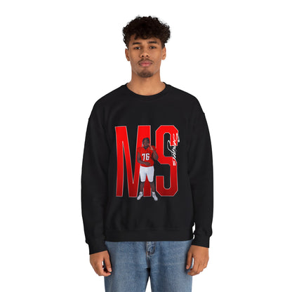 Myles Sawyers Player Icon Initials Crewneck Sweatshirt