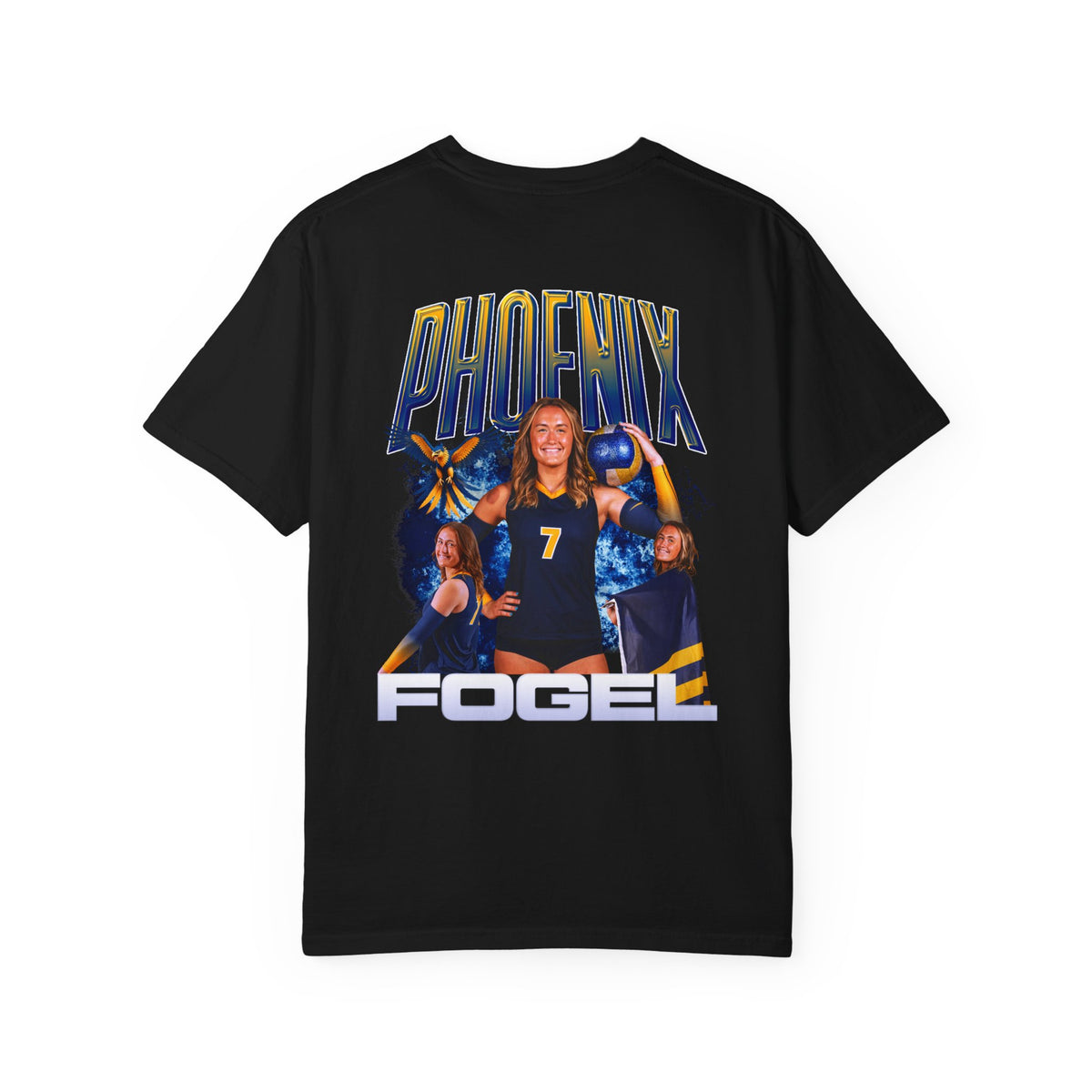 Phoenix Fogel Logo Front & Back Premium Tee