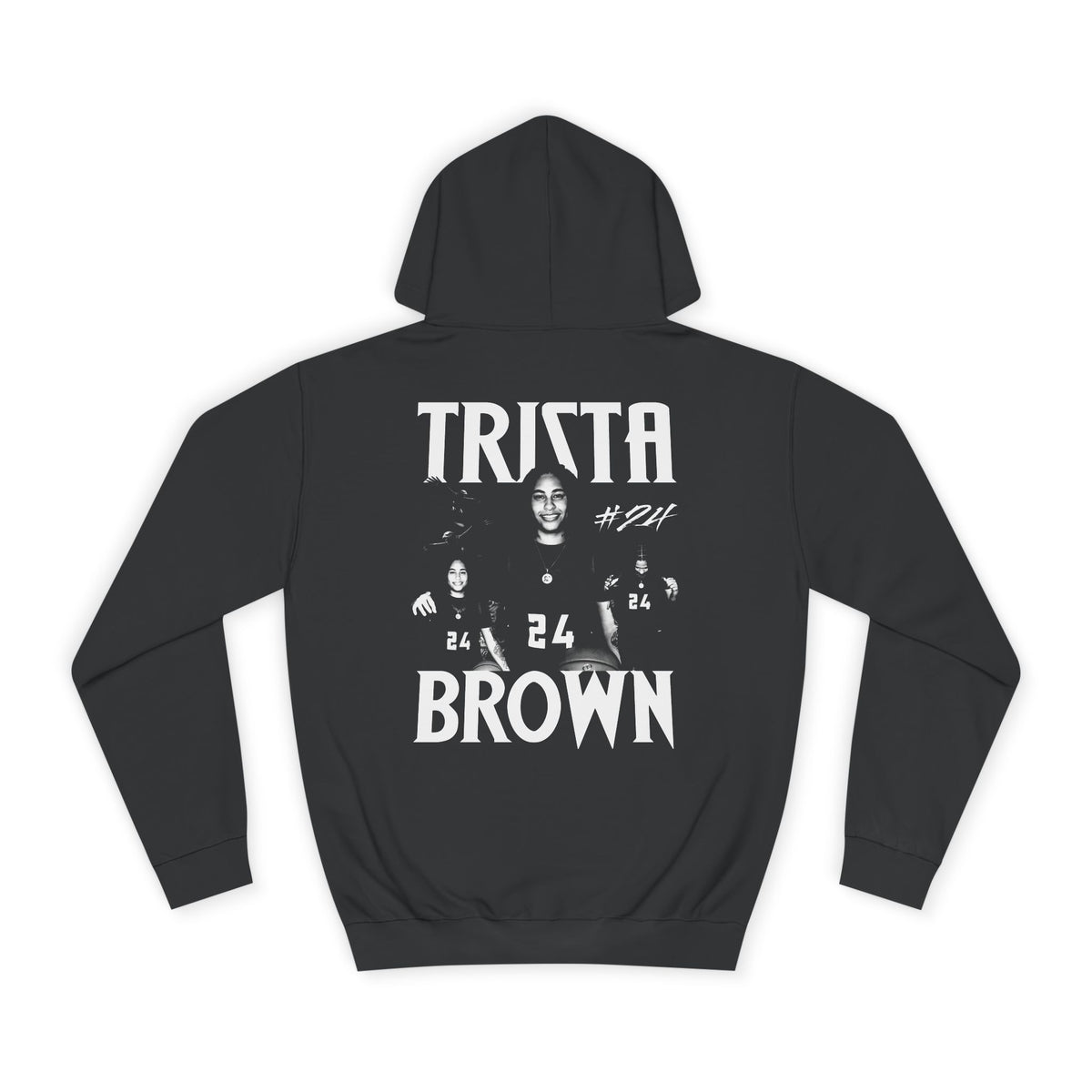 Trista Brown Vintage Blackout Premium Hoodie