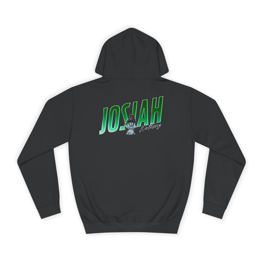 Josiah Watkins Cursive Combo Colored Premium Hoodie