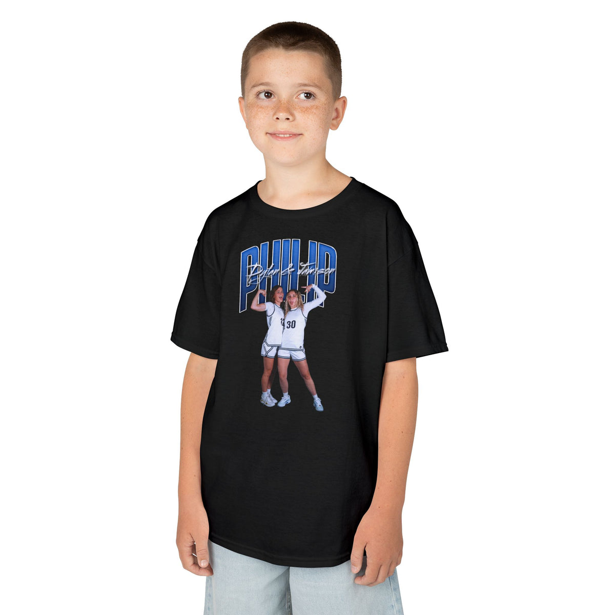 Dylan & Jamison Philip Curved Combo Colored Kids Tee