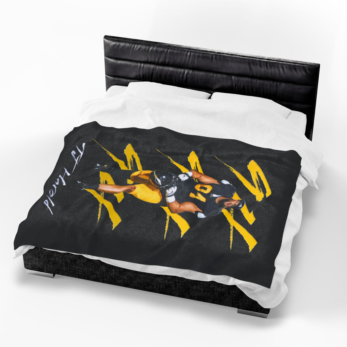 TJ Harold  60"-80" Plush Blanket