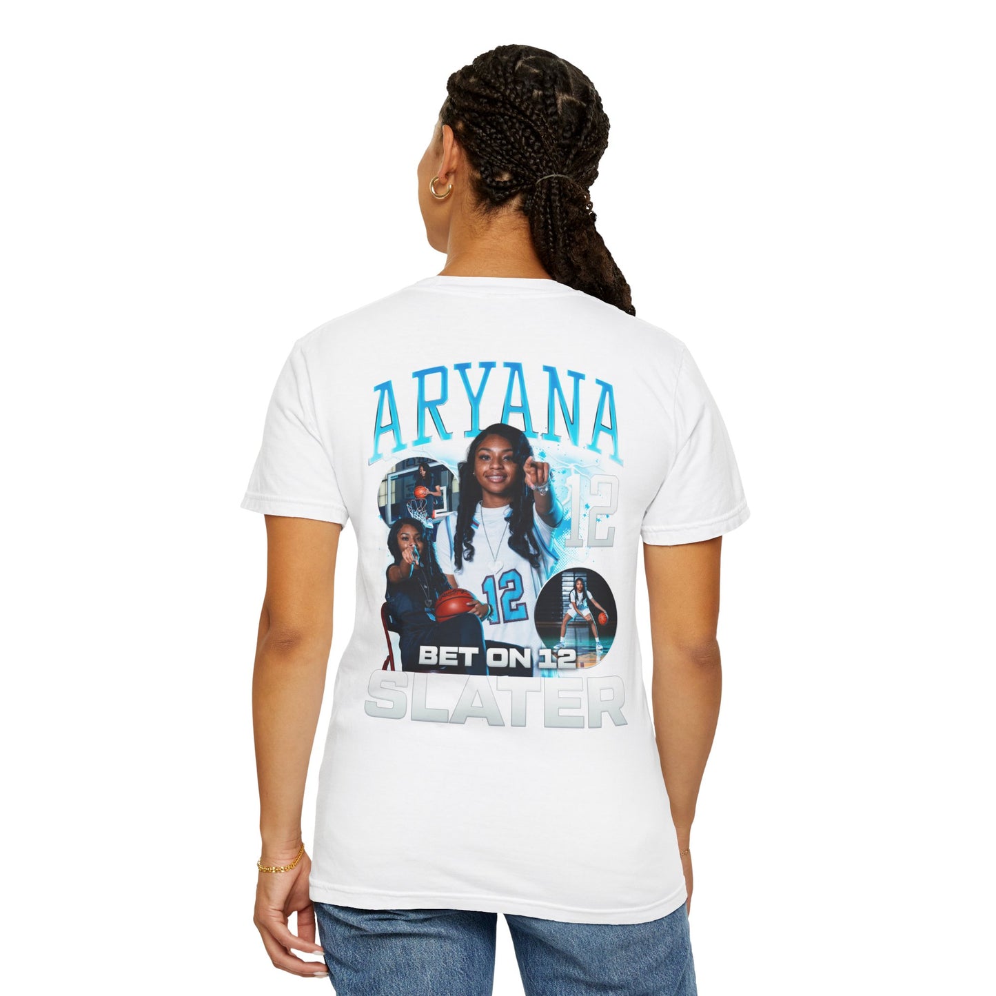Aryana Slater Logo Front & Back Premium Tee