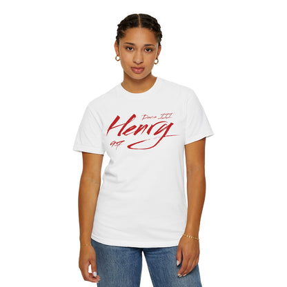 Henry Davis III Cursive Name & Number Premium Tee