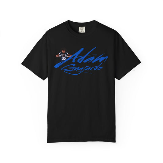 Adam Guajardo Cursive Name & Number Premium Tee