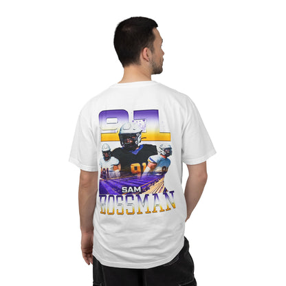Sam Bossman Logo Front & Back Premium Tee