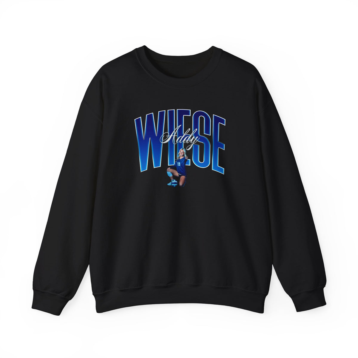 Addy Wiese Big Last Name Crewneck Sweatshirt