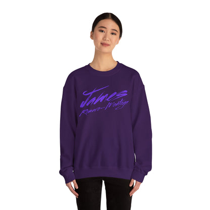 James Romero-Montoya Cursive Crewneck Sweatshirt