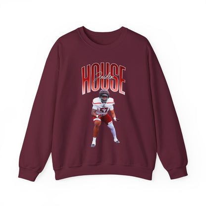 Jaiden House Big Last Name Crewneck Sweatshirt