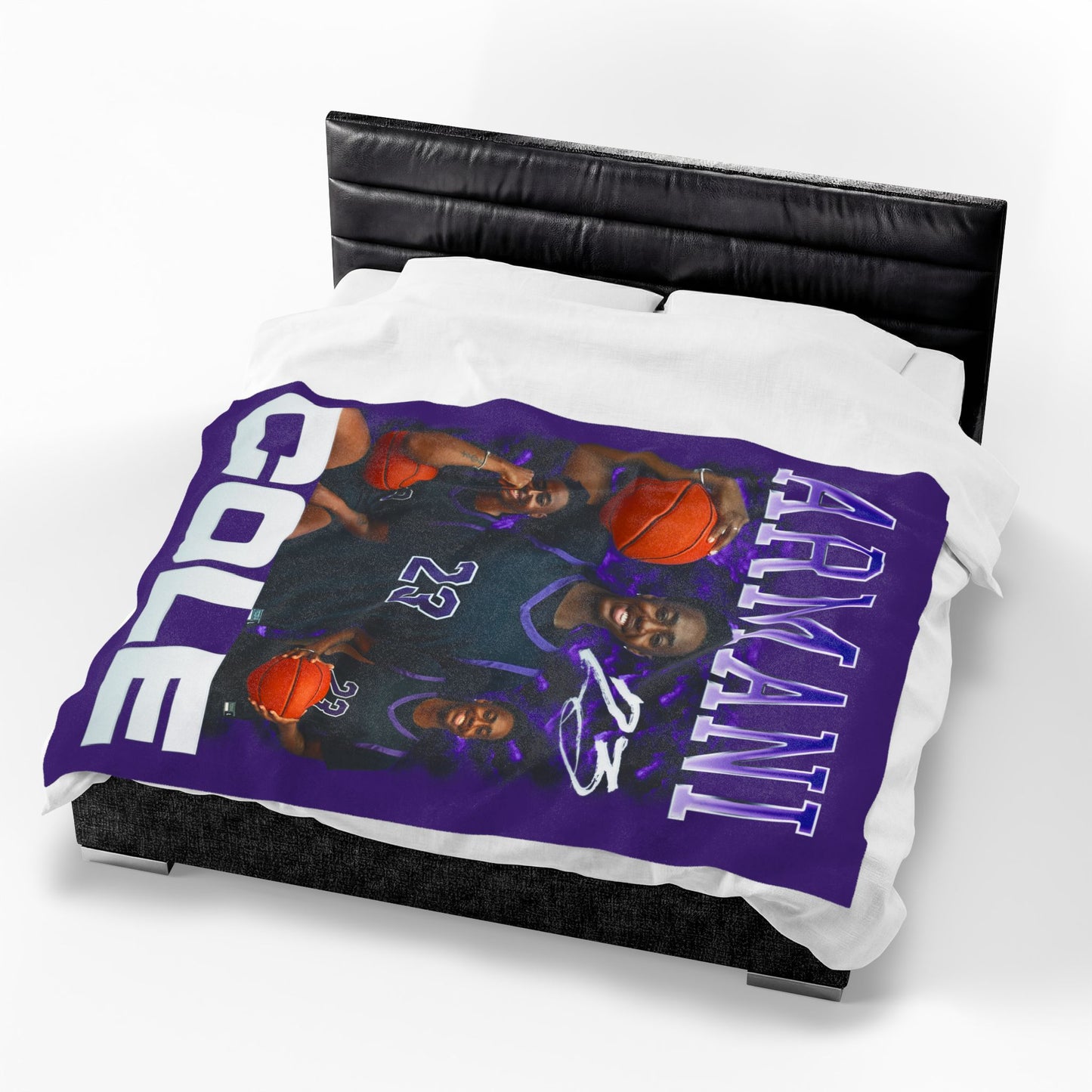 Armani Cole 60"-80" Plush Blanket