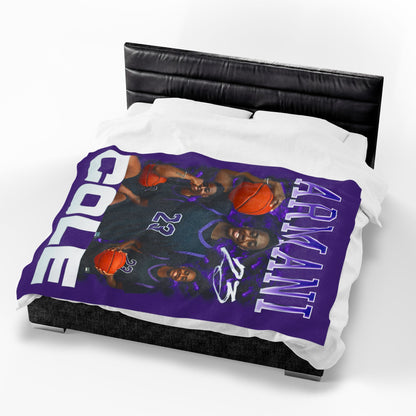 Armani Cole 60"-80" Plush Blanket