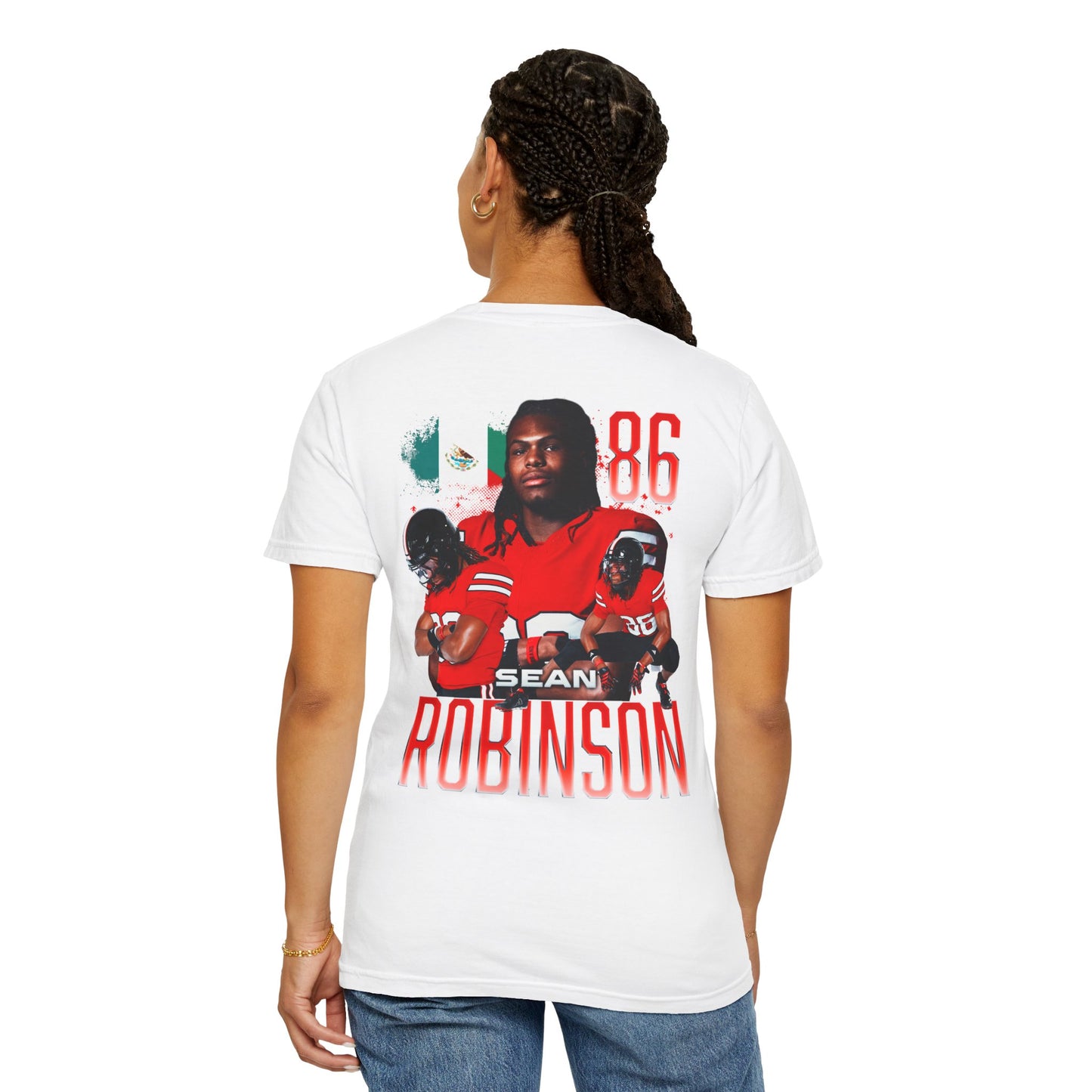 Sean Robinson Logo Front & Back Premium Tee