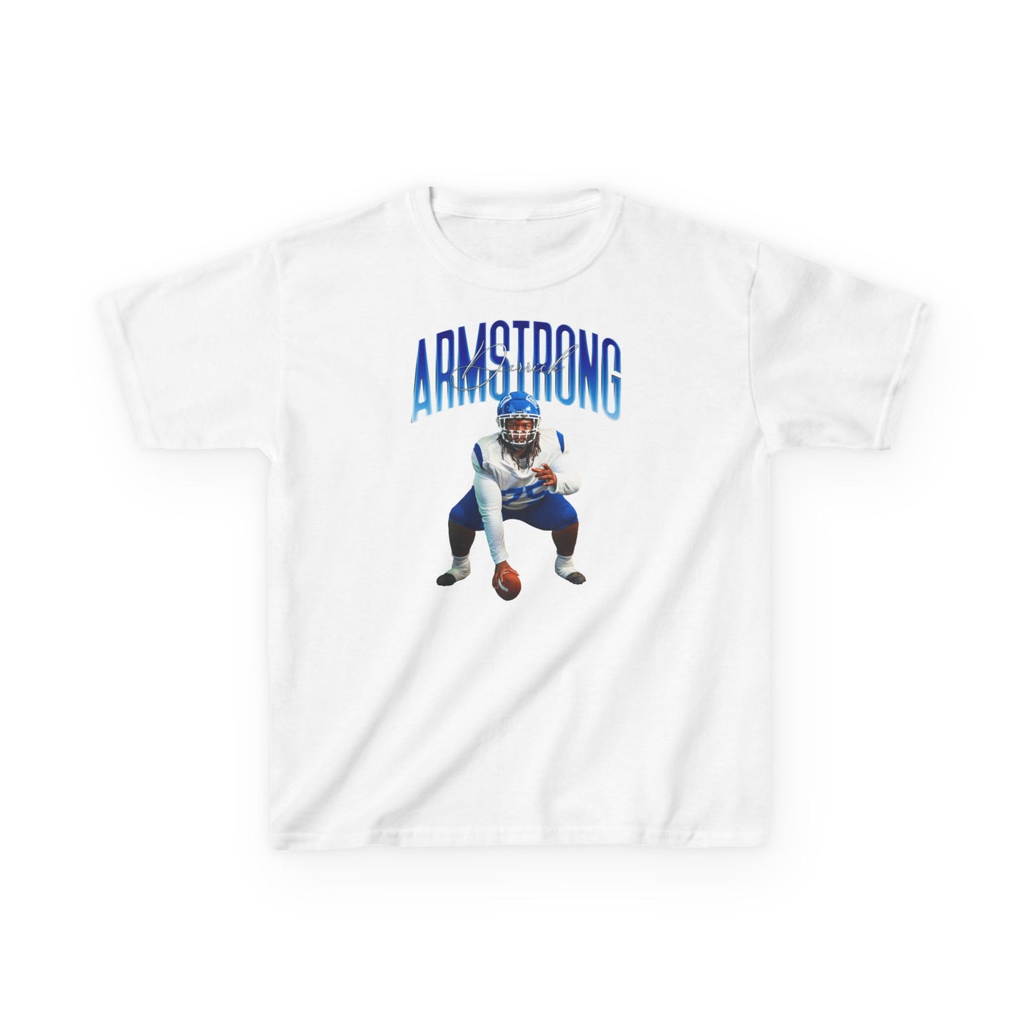 Derrick Armstrong Big Last Name Kids Tee