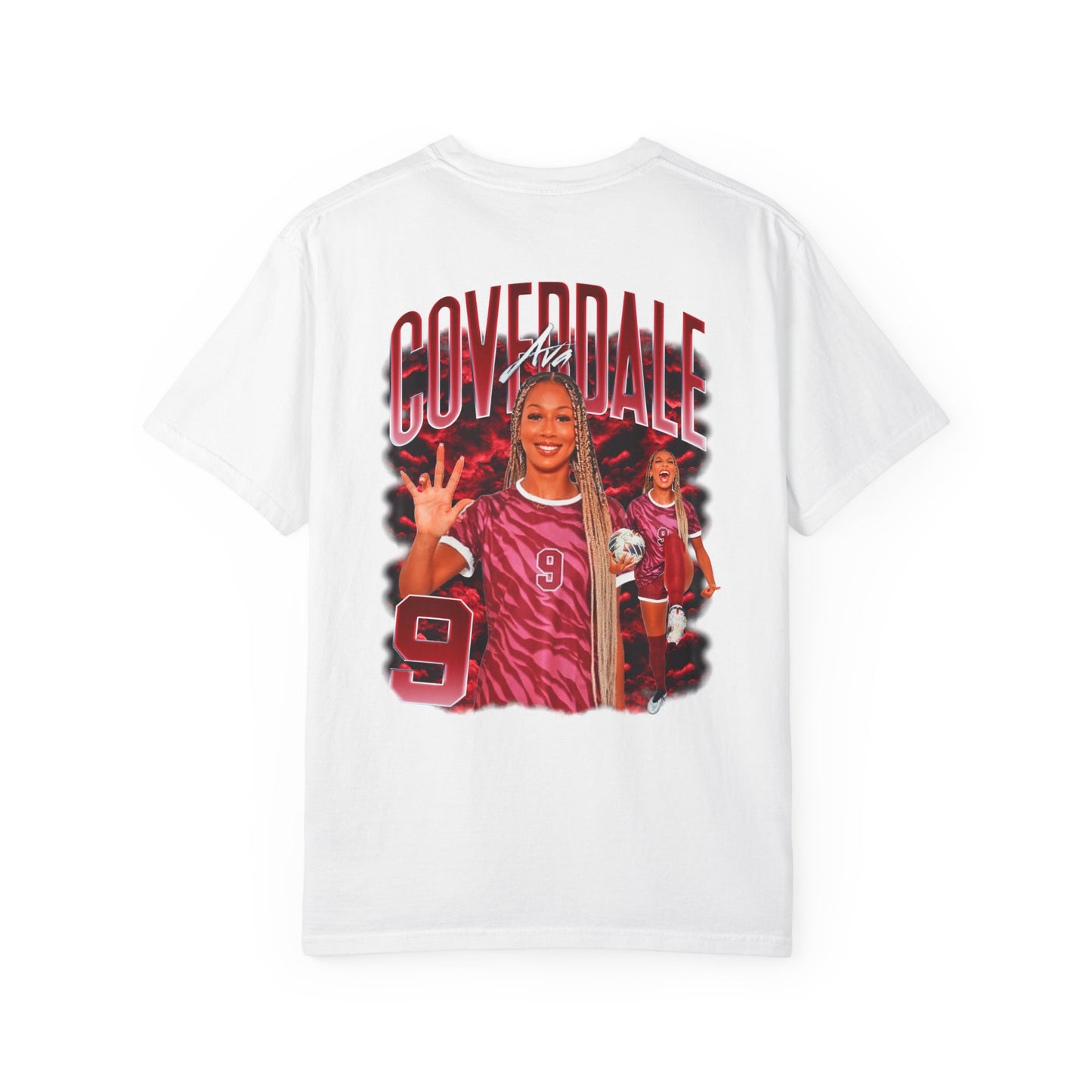 Ava Coverdale Logo Front & Back Premium Tee