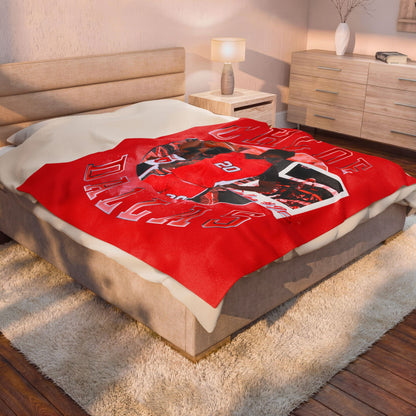 Chloe Dallas 60"-80" Plush Blanket