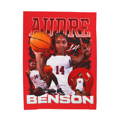 Audre Benson 60"-80" Plush Blanket