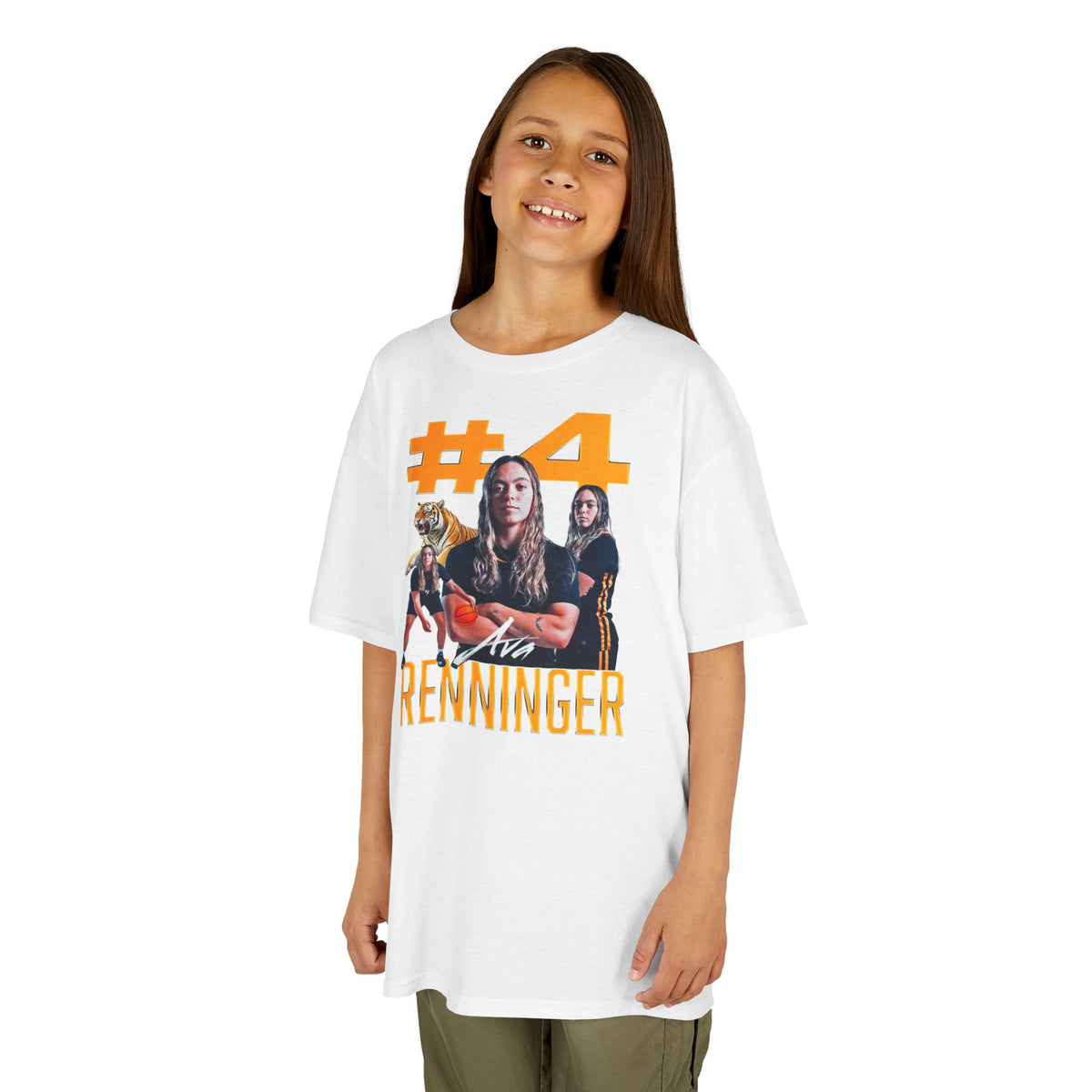 Ava Renninger Big Number Kids Tee