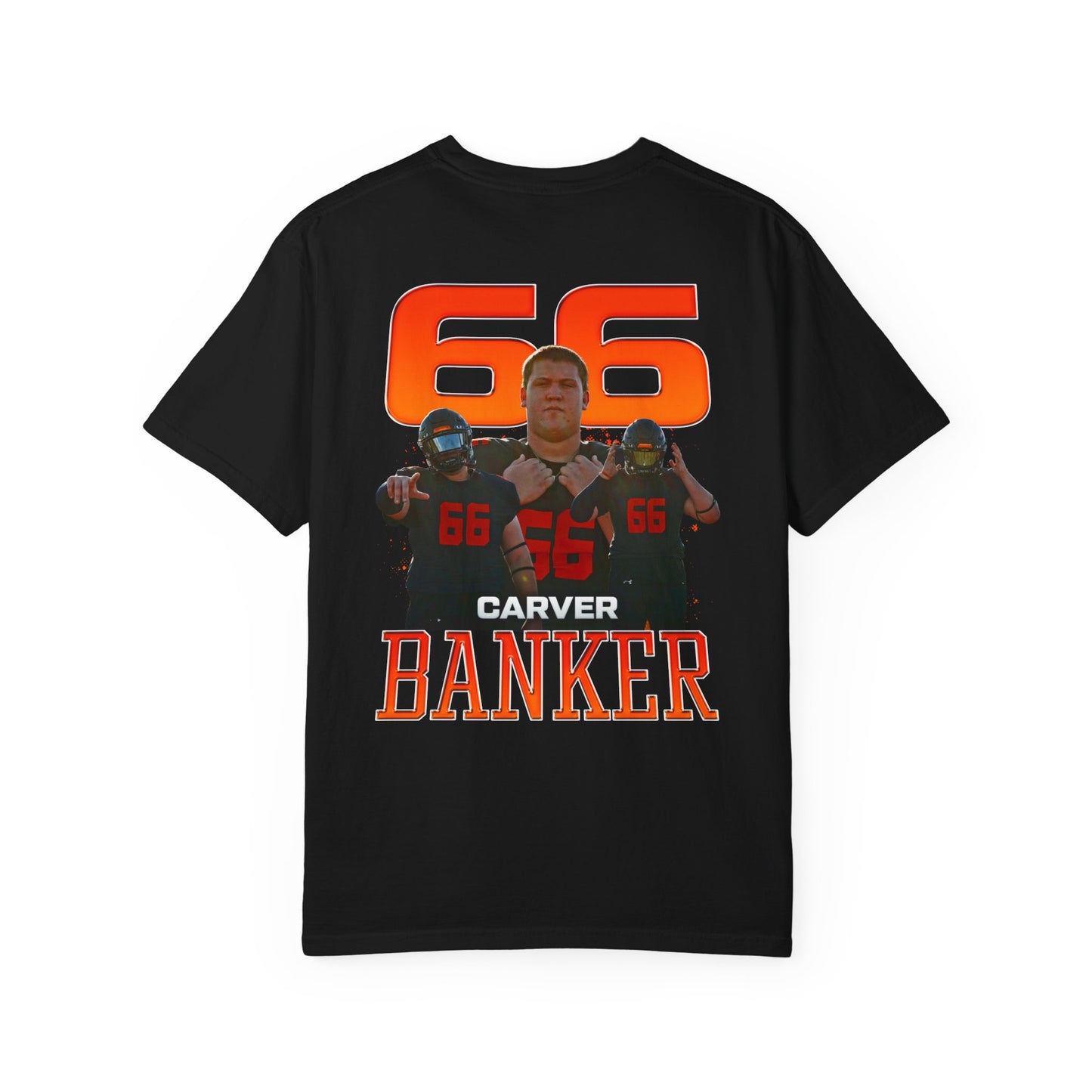 Carver Banker Logo Front & Back Premium Tee