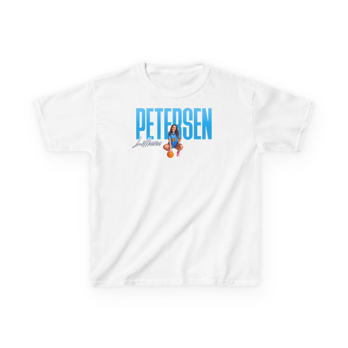 Lilliana Petersen Big Last Name Kids Tee