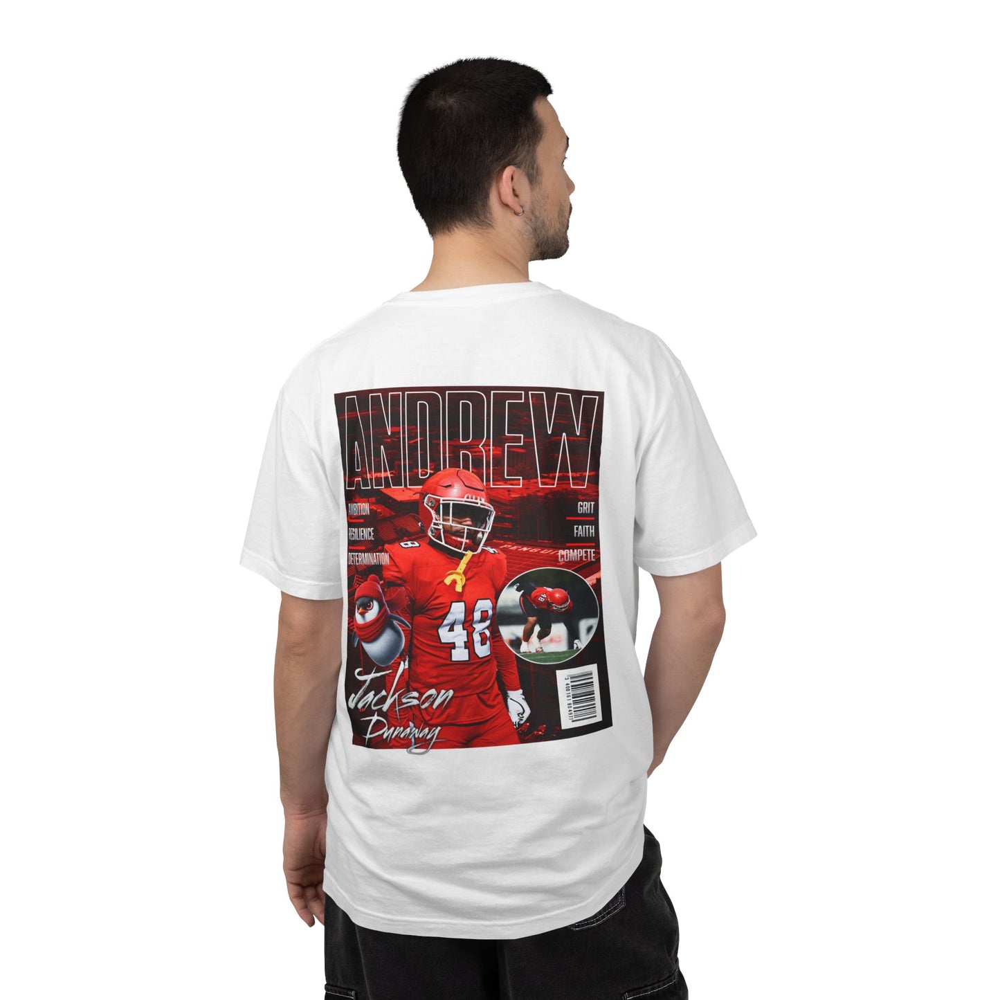 Andrew Jackson-Dunaway Logo Front & Back Premium Tee