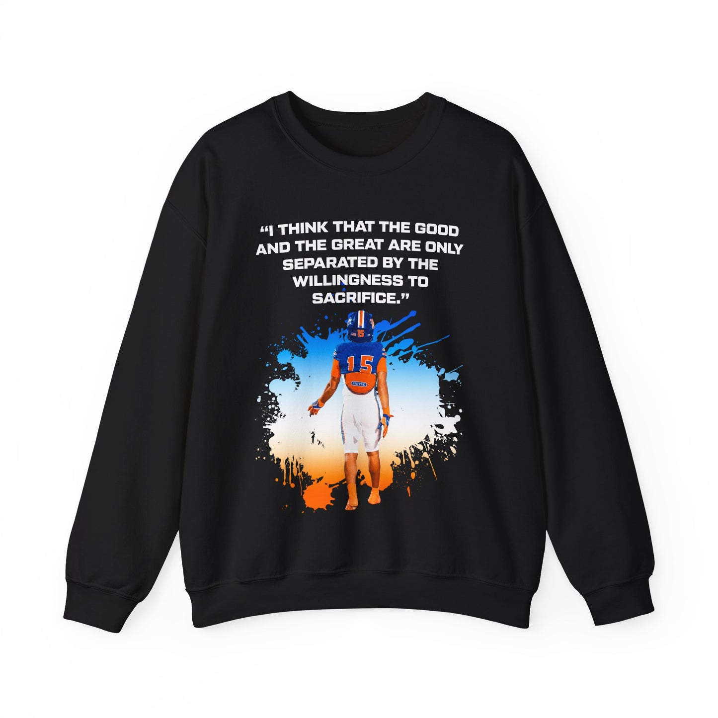 Xzavier Wright Featured Quote Crewneck Sweatshirt