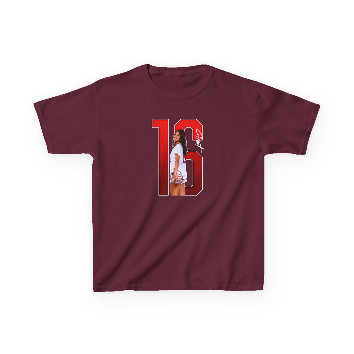 Zoey Gist Player Icon Number Kids Tee