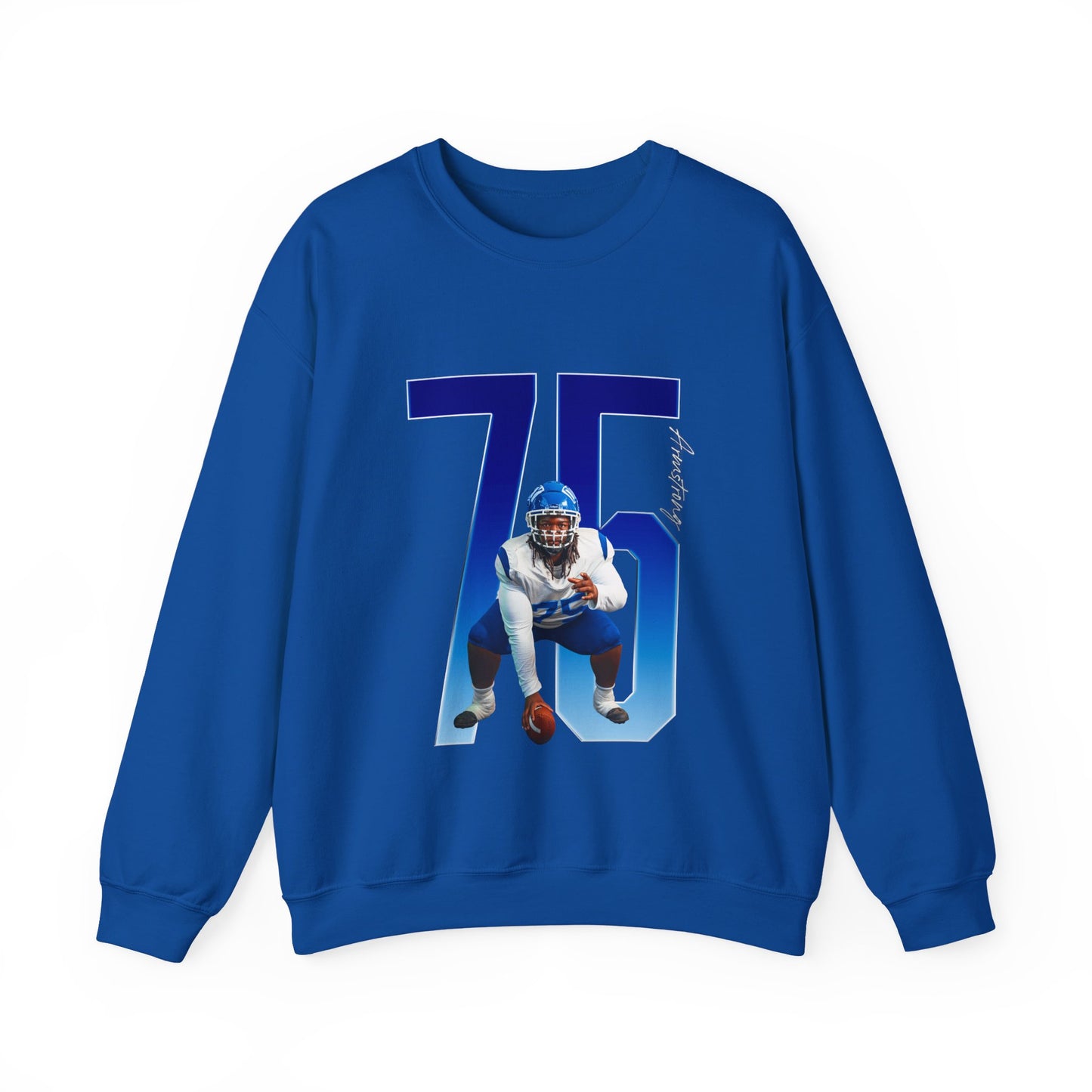 Derrick Armstrong Player Icon Number Crewneck Sweatshirt