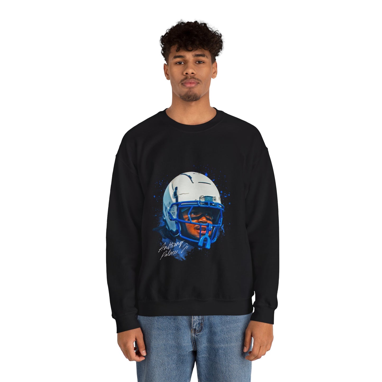 Anthony Palmer Jr. Big Head Crewneck Sweatshirt