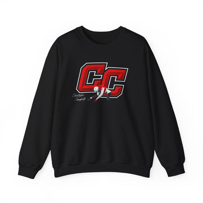 Christopher Campbell Featured Logo Crewneck Sweatshirt