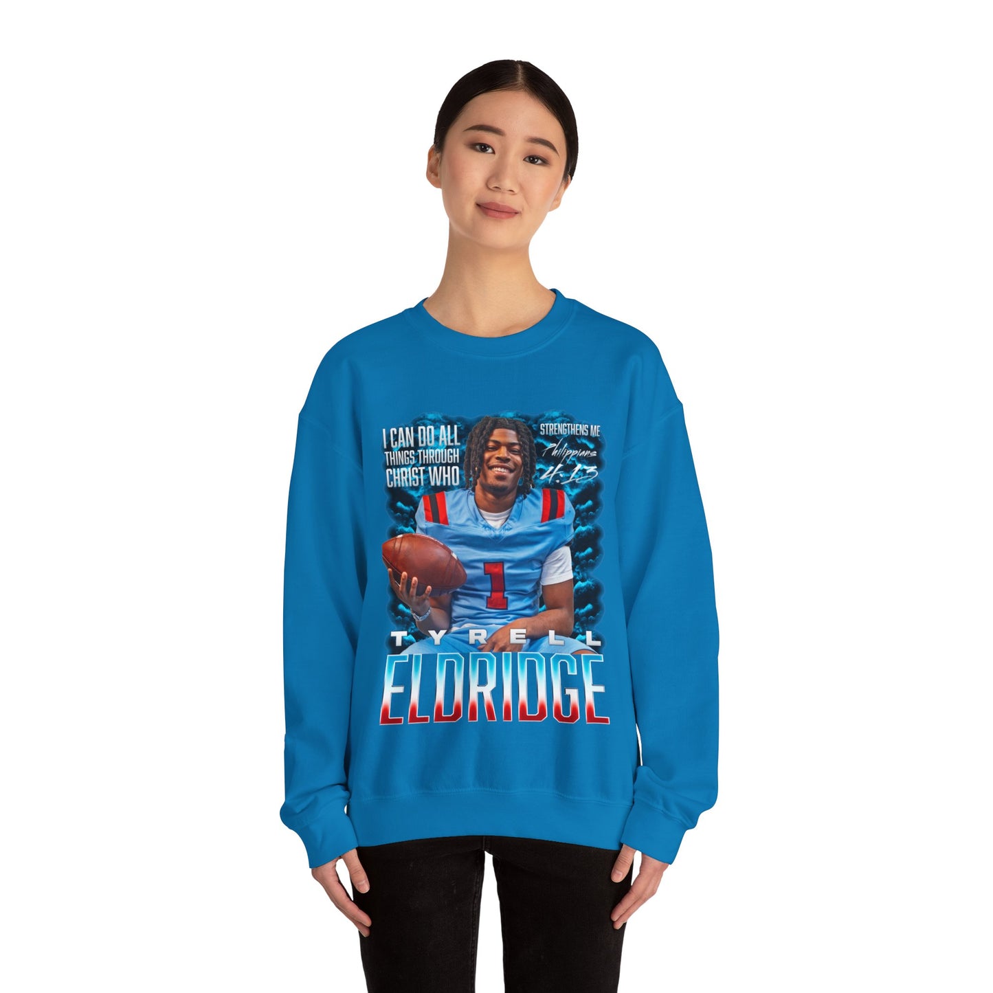 Tyrell Eldridge Featured Quote Crewneck Sweatshirt