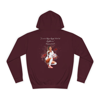 Bella Morgas Athlete Quote Premium Hoodie