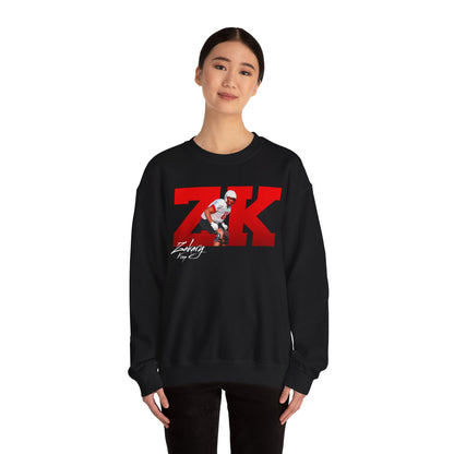 Zakary Koep Big Initials Crewneck Sweatshirt