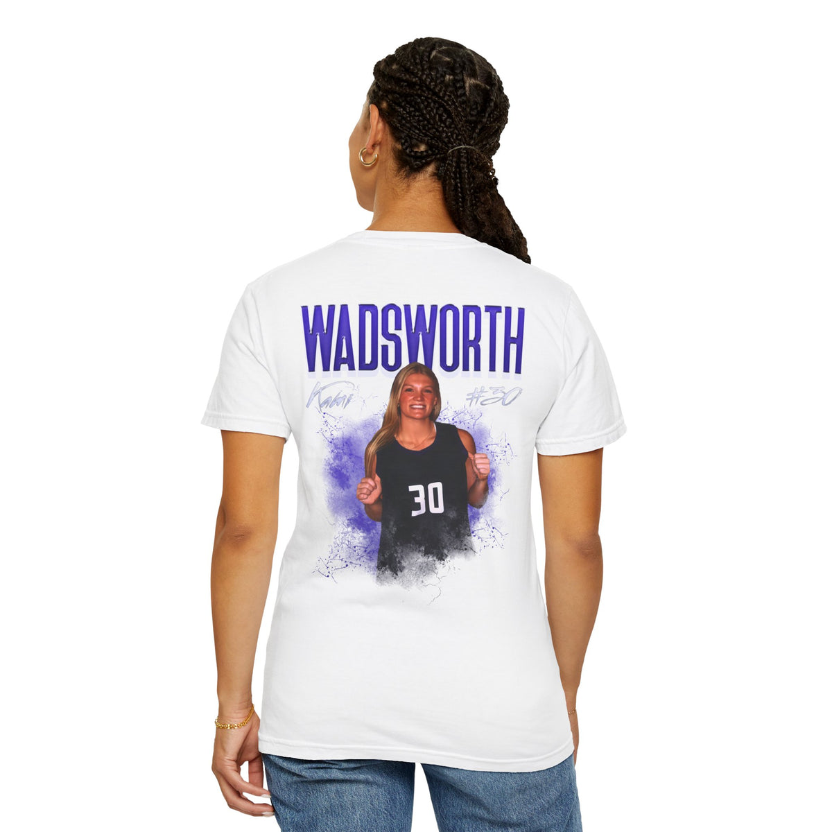Kami Wadsworth Logo Front & Back Premium Tee