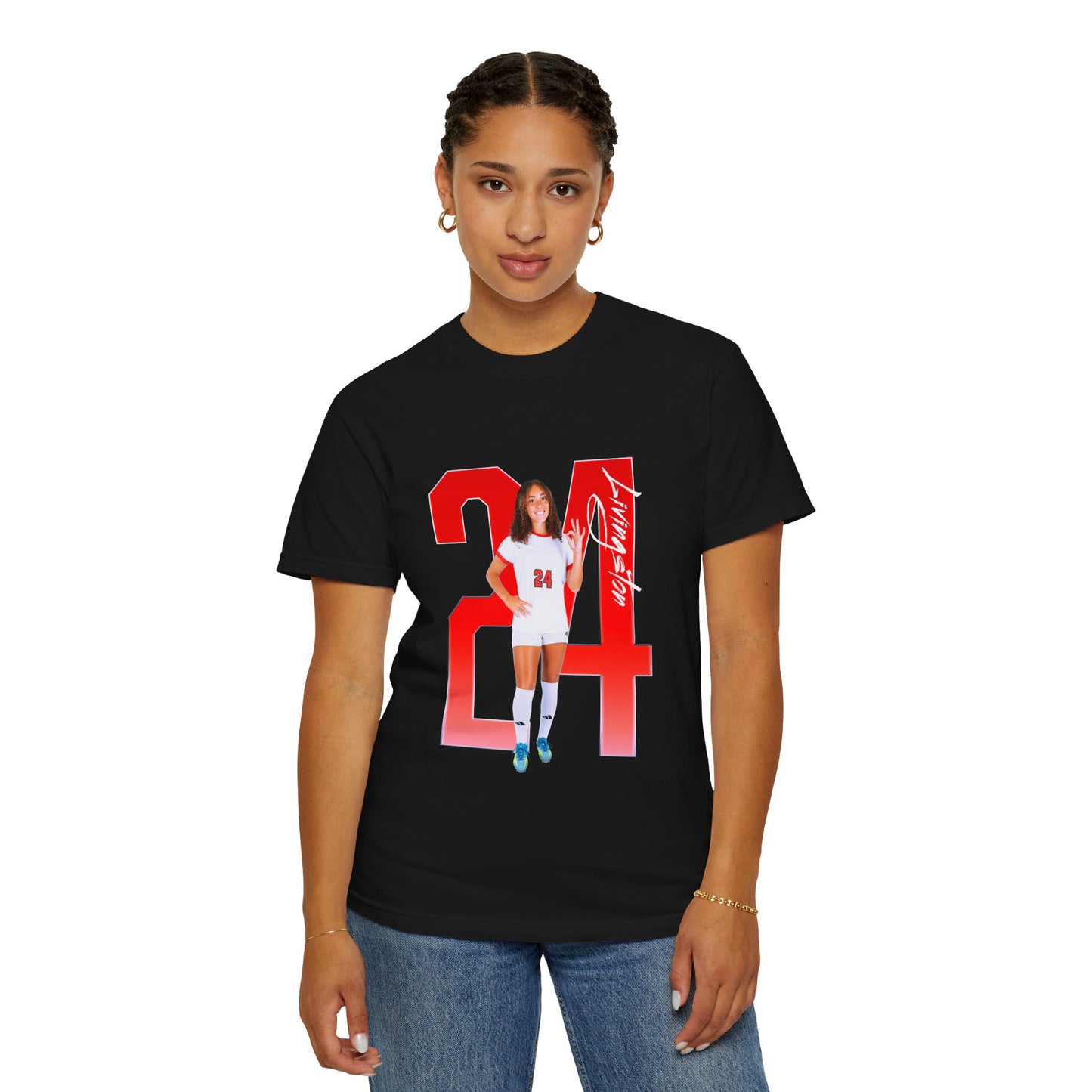 Joella Livingston Player Icon Number Premium Tee