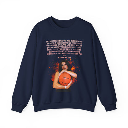 Mistidawn Roybal Athlete Quote Crewneck Sweatshirt