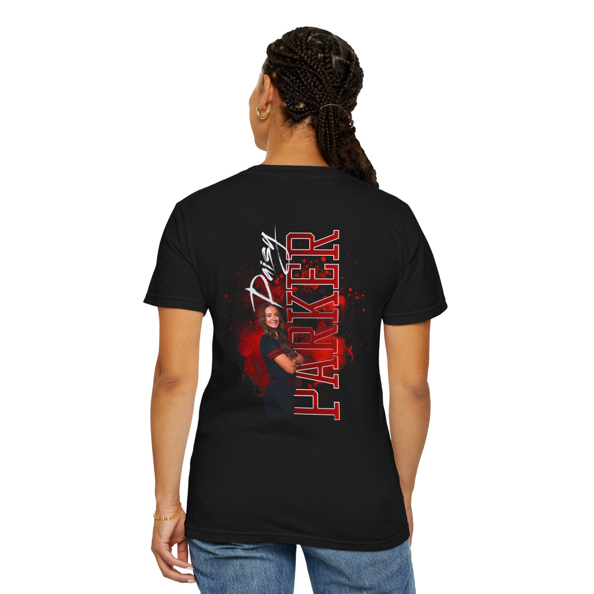 Daisy Parker Logo Front & Back Premium Tee