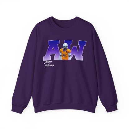 Amaun Williams Big Initials Crewneck Sweatshirt