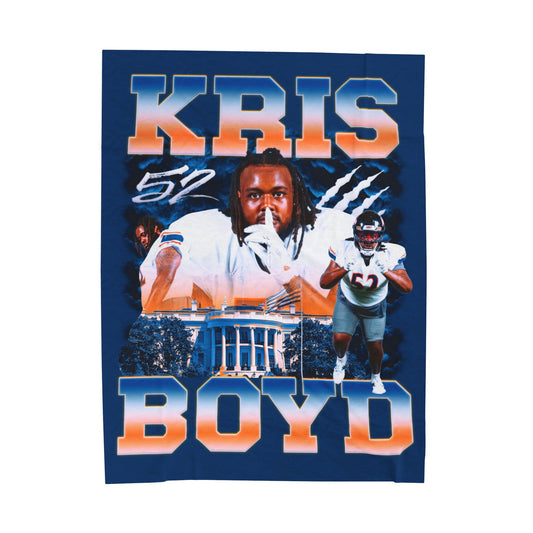 Kris Boyd 60"-80" Plush Blanket
